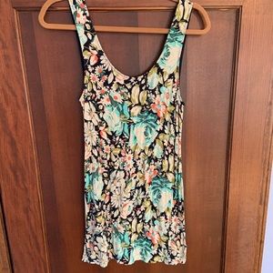 Free People floral bodycon dress